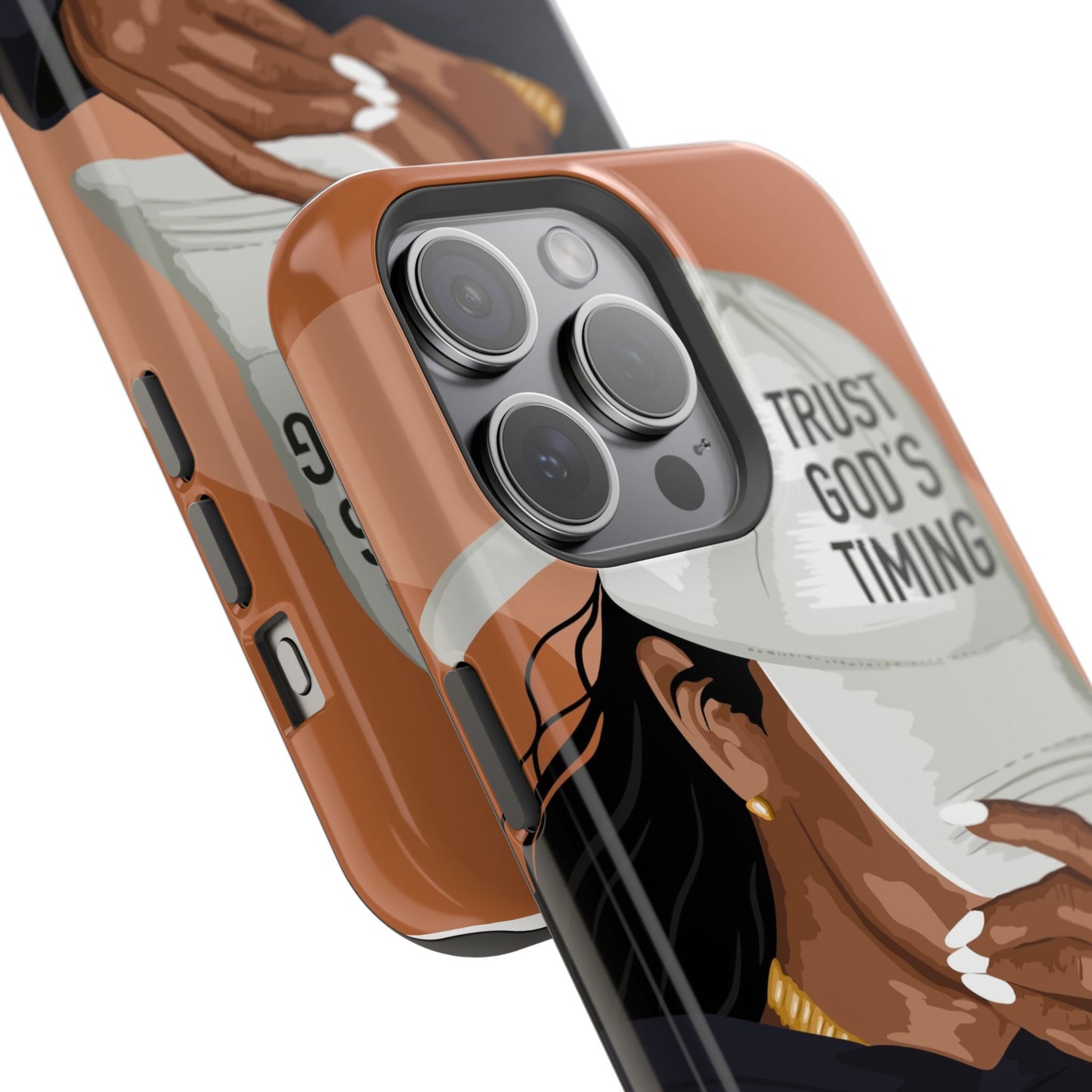 Trust God's Timing Phone Case