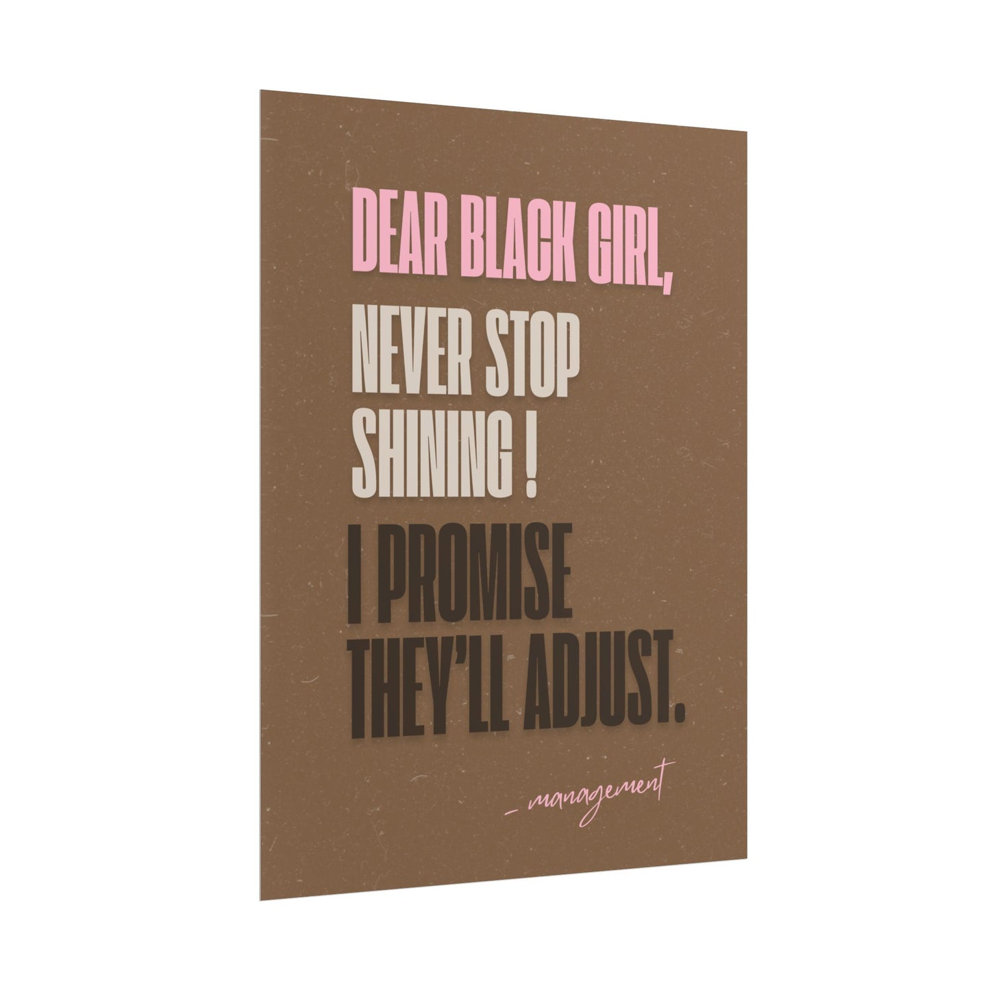Never Stop Shining