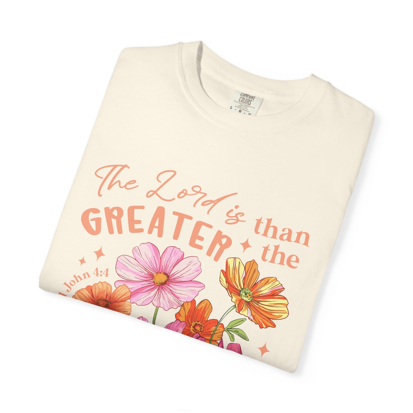 Inspirational Floral T-shirt