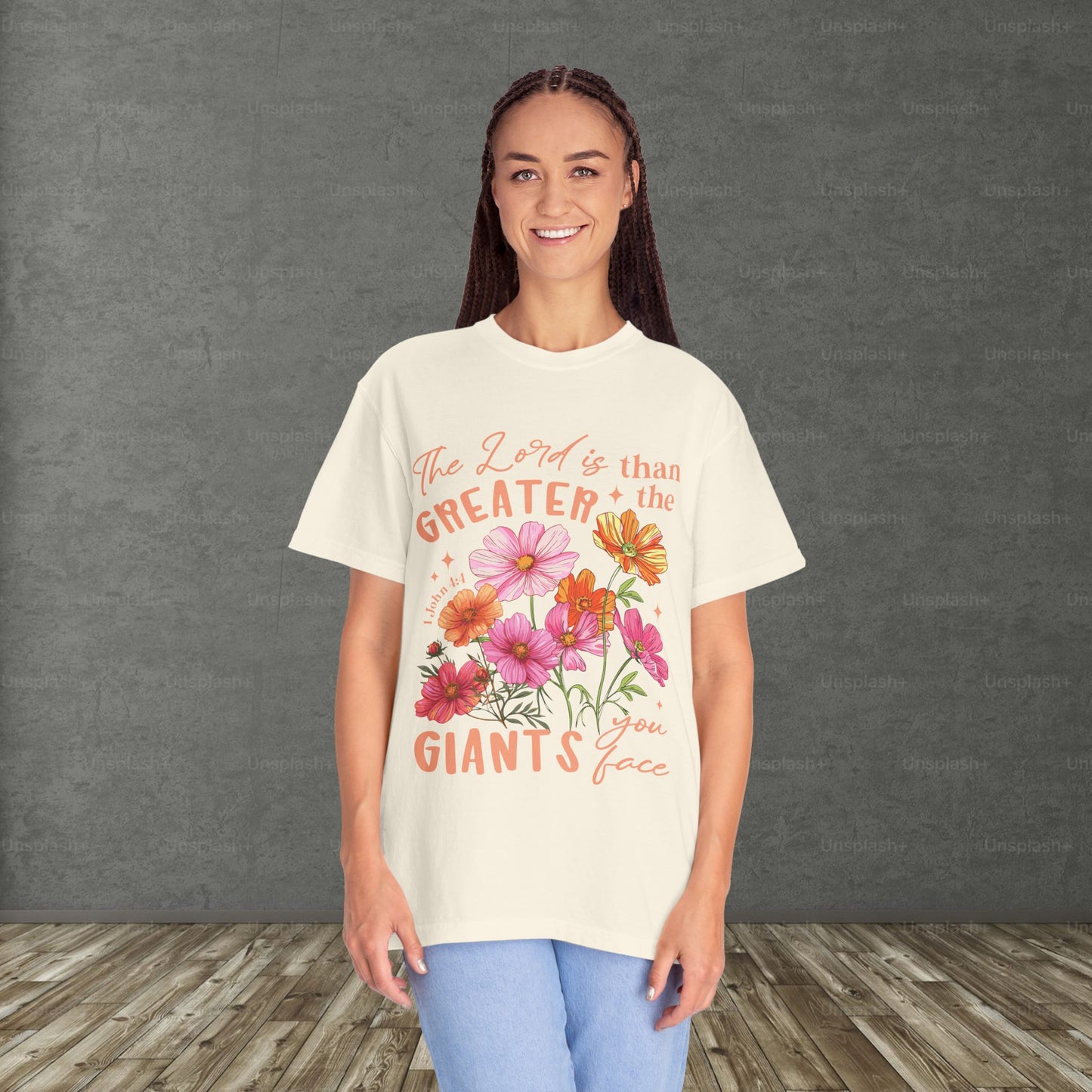 Inspirational Floral T-shirt