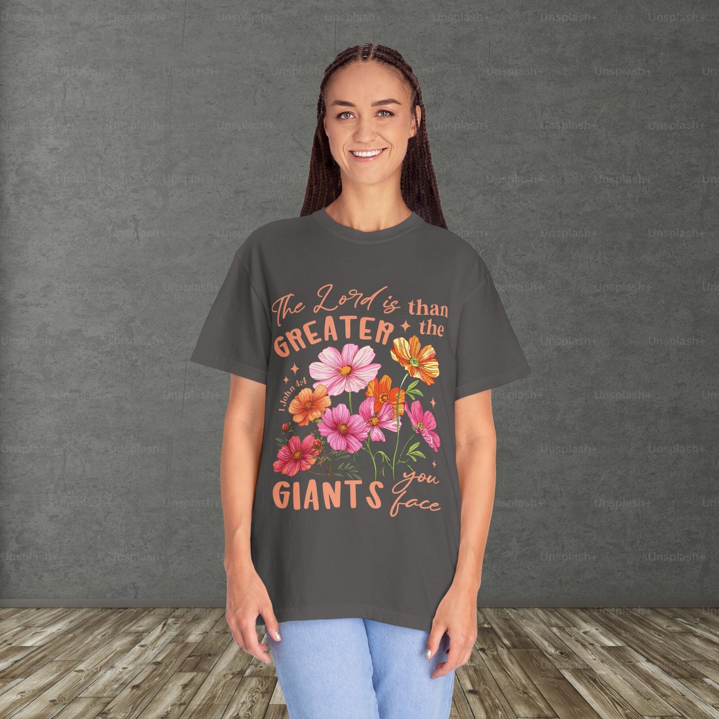 Inspirational Floral T-shirt