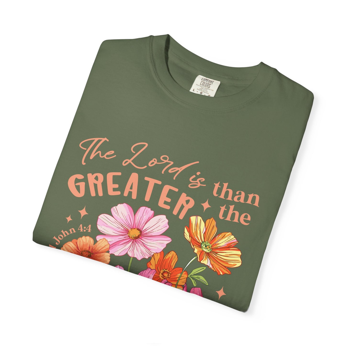 Inspirational Floral T-shirt