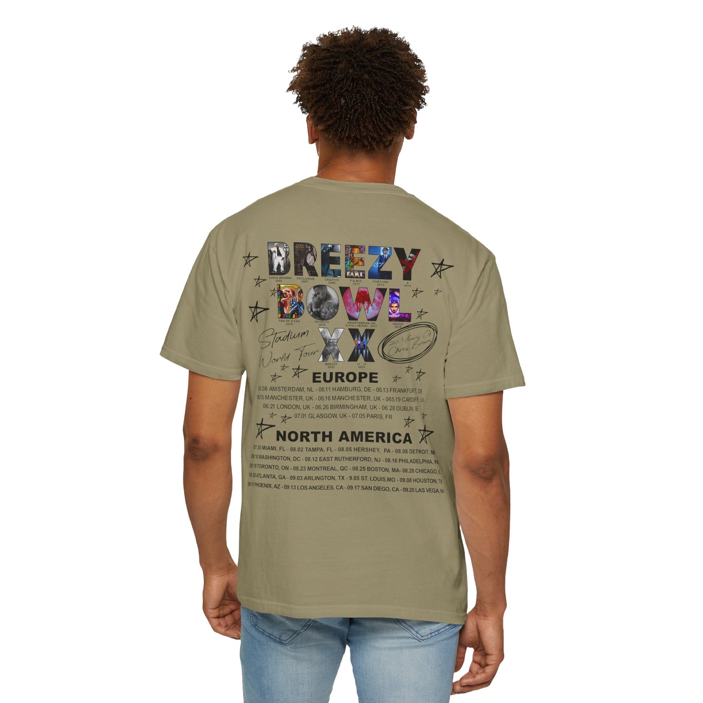 Breezy Bowl XX Chris Brown Unisex T-Shirt | Casual Concert Apparel
