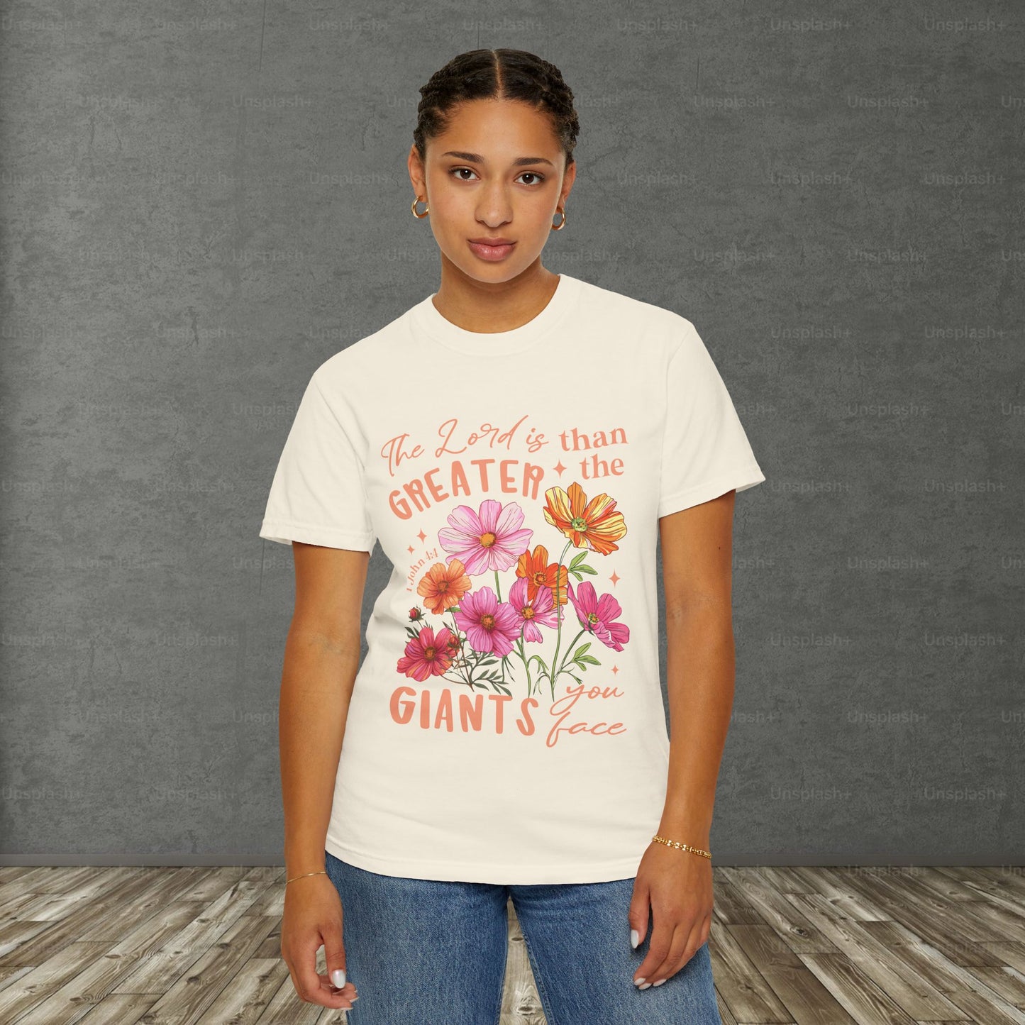 Inspirational Floral T-shirt