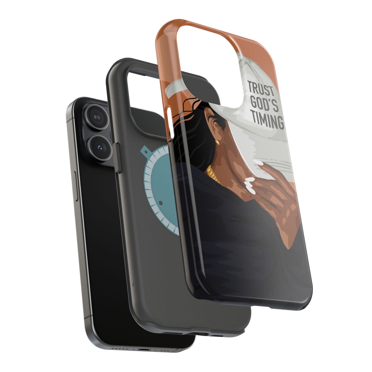 Trust God's Timing Phone Case