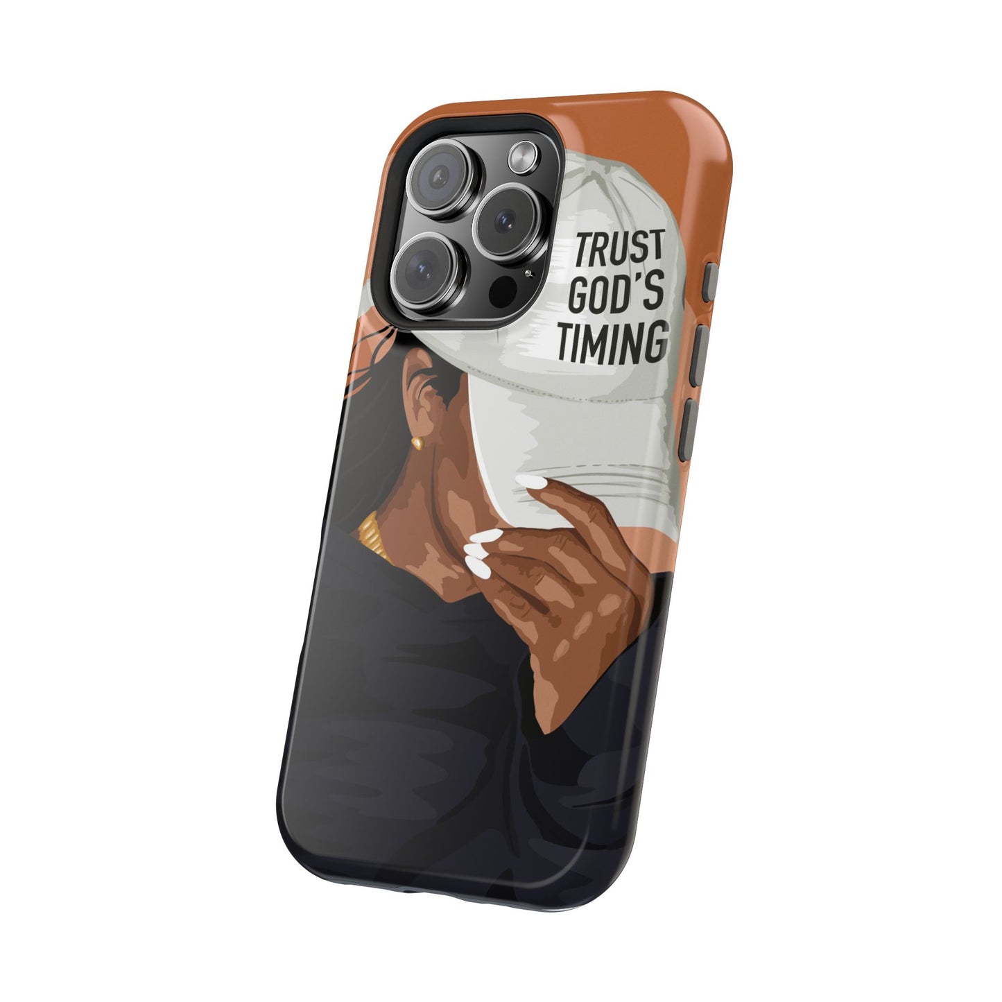 Trust God's Timing Phone Case