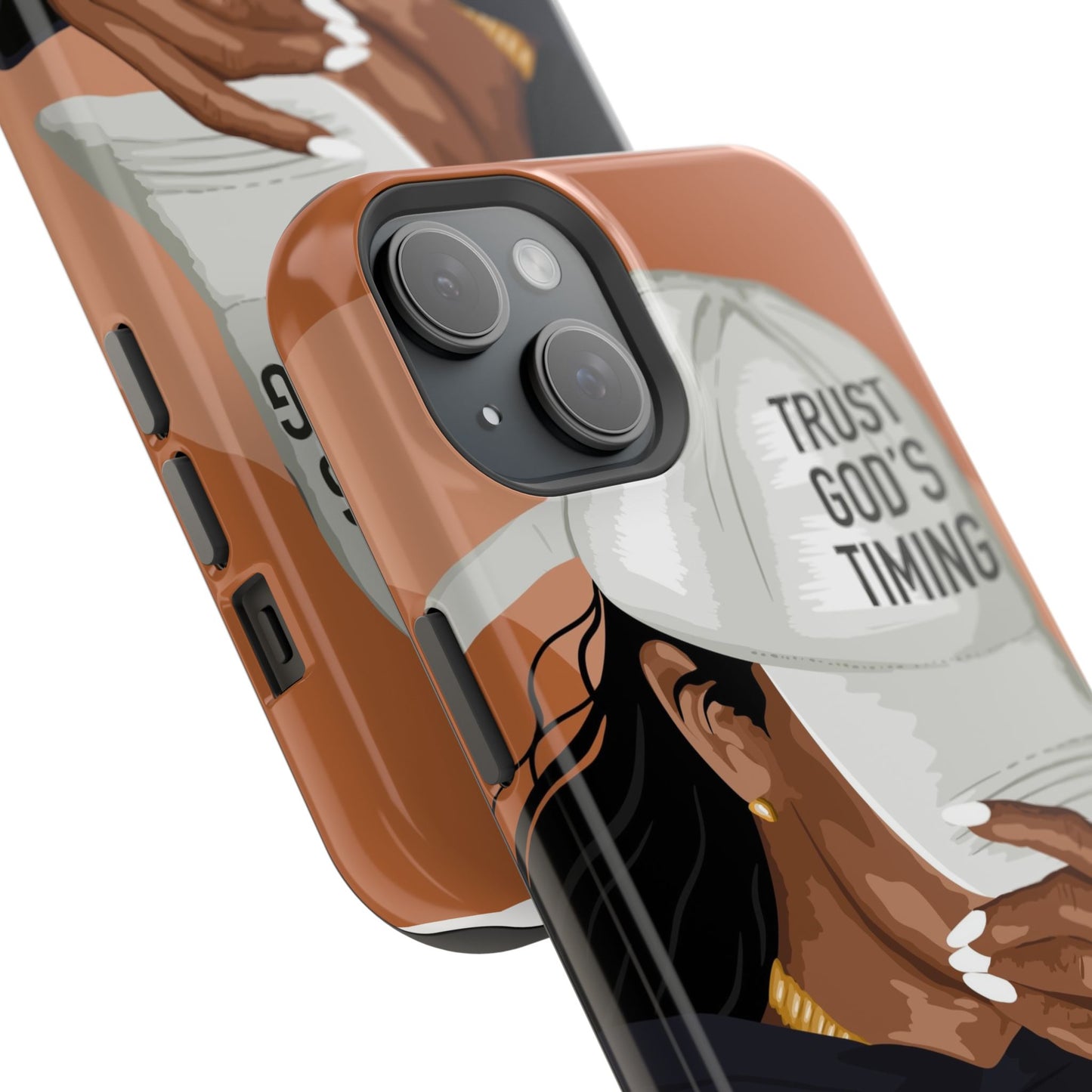 Trust God's Timing Phone Case