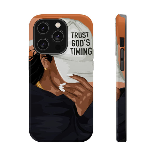 Trust God's Timing Phone Case