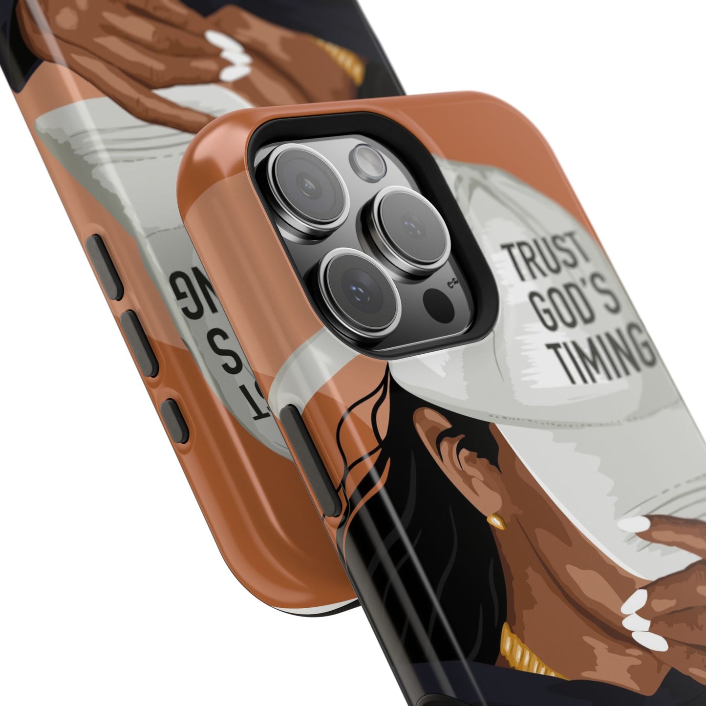 Trust God's Timing Phone Case