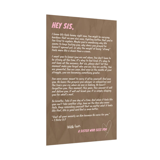 Dear Sis Letter