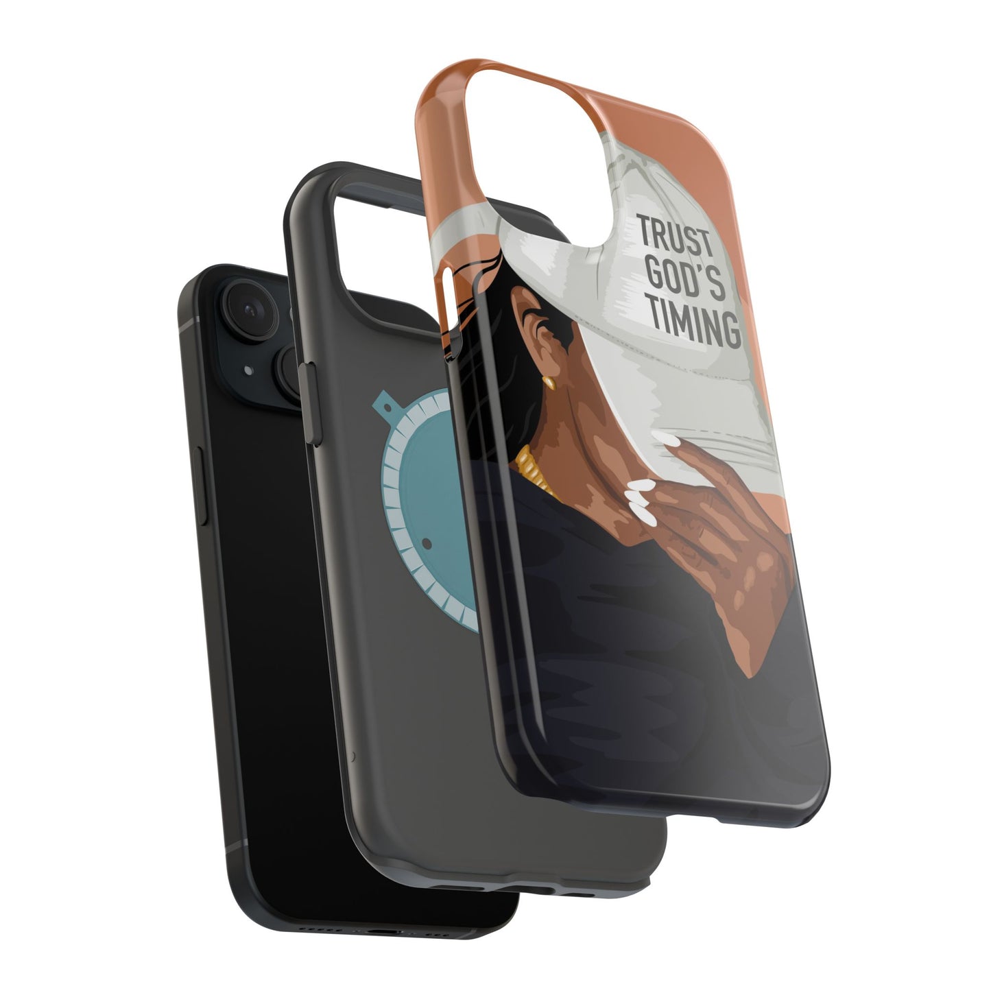 Trust God's Timing Phone Case