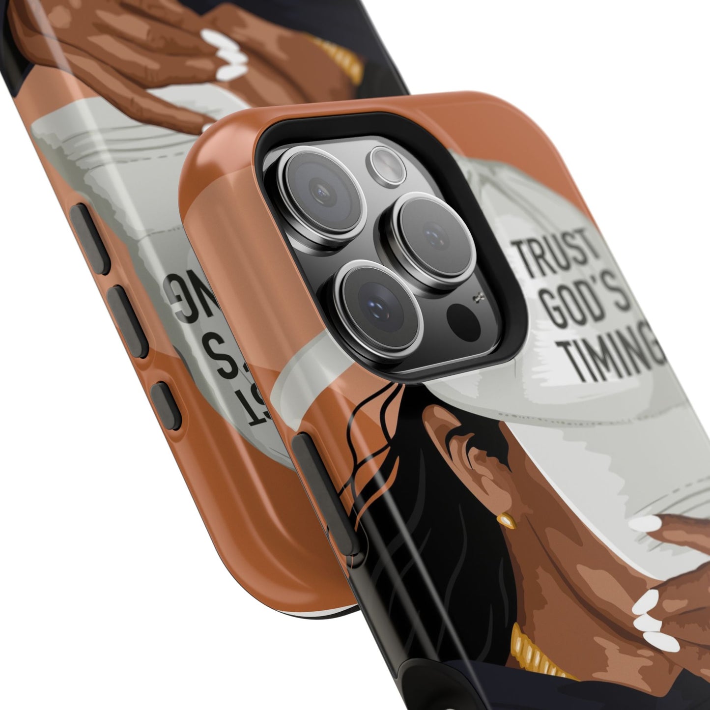 Trust God's Timing Phone Case