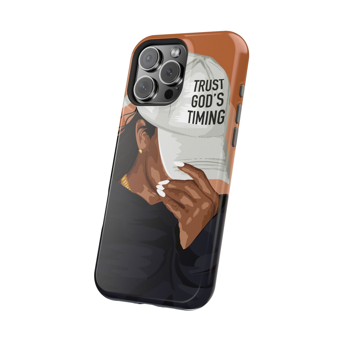 Trust God's Timing Phone Case