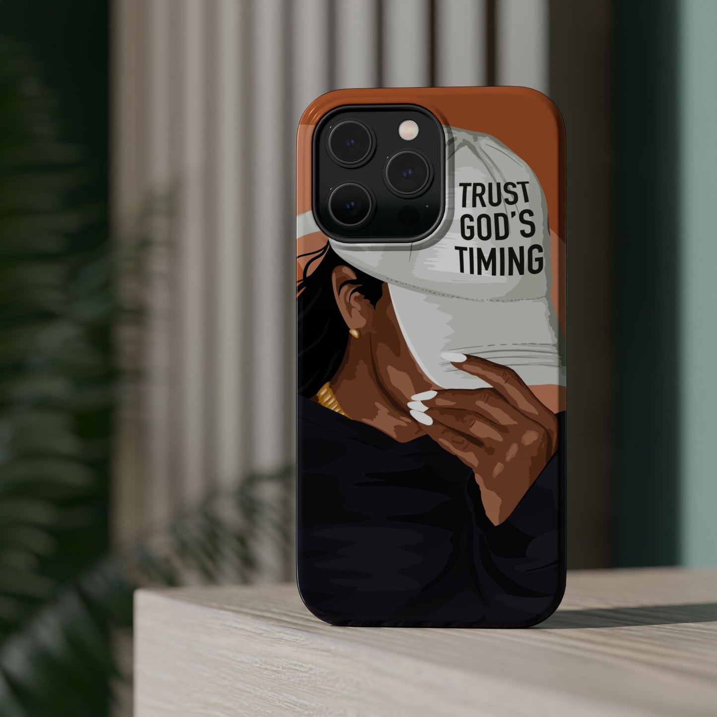 Trust God's Timing Phone Case