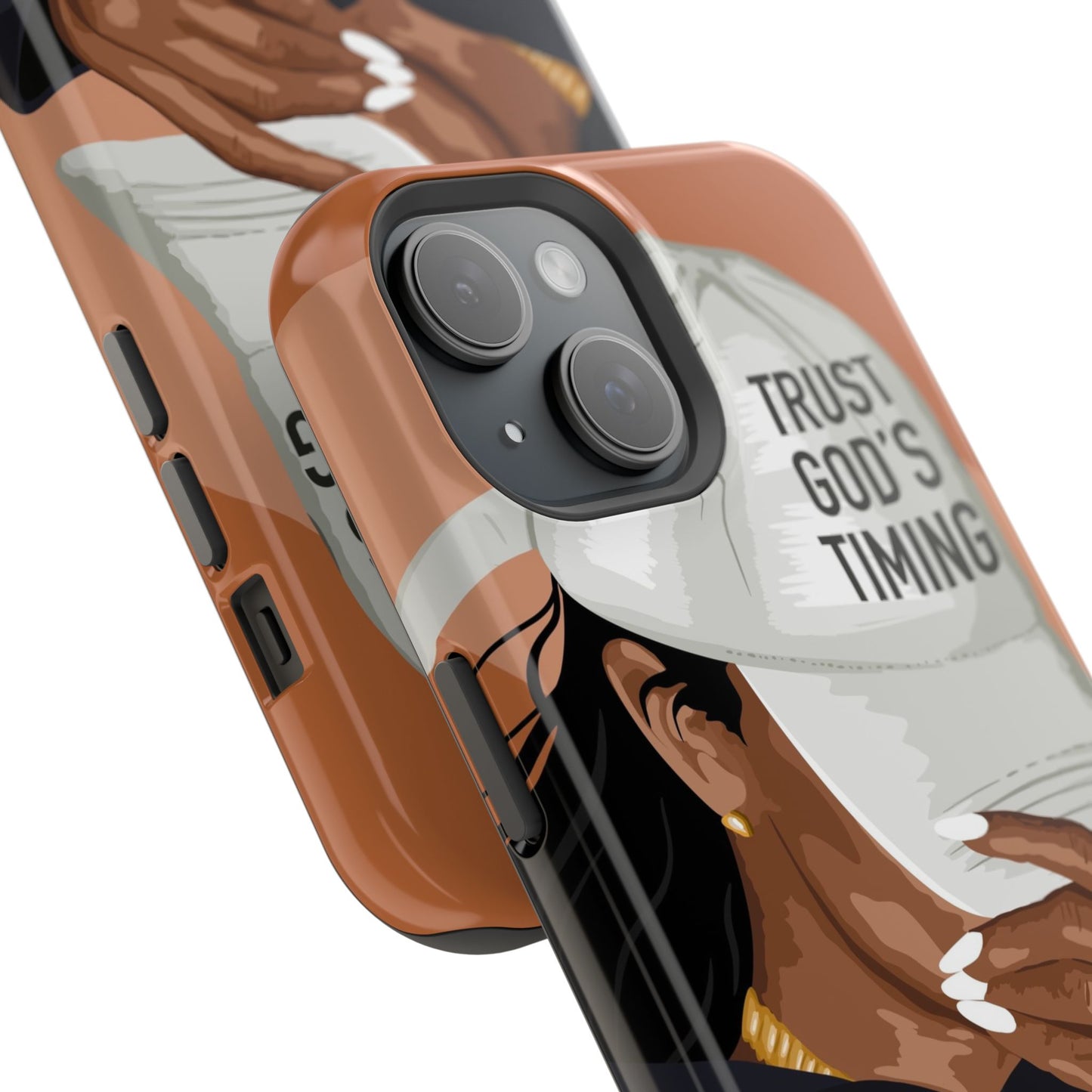Trust God's Timing Phone Case