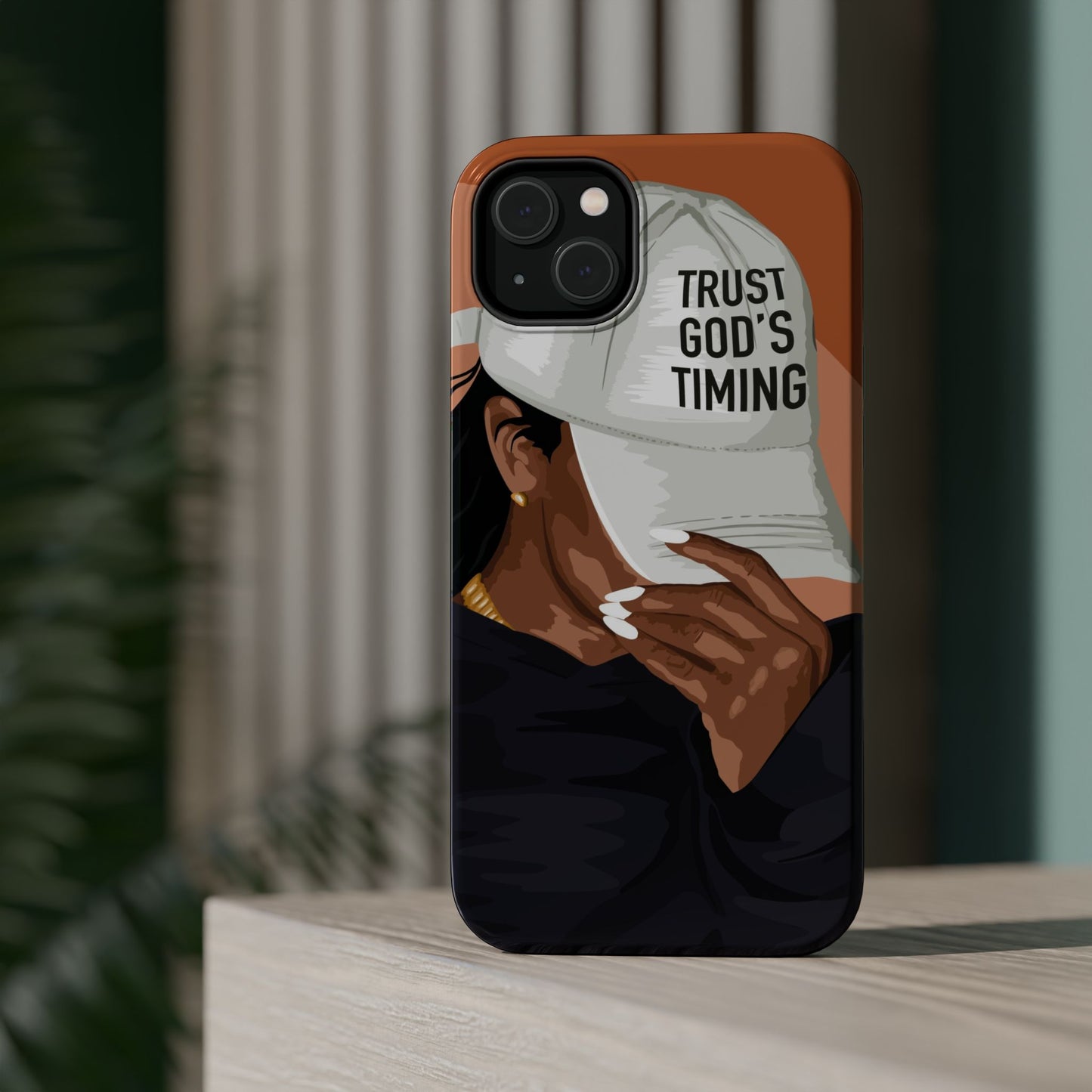 Trust God's Timing Phone Case