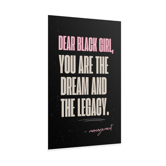 The Dream and The Legacy (Black)
