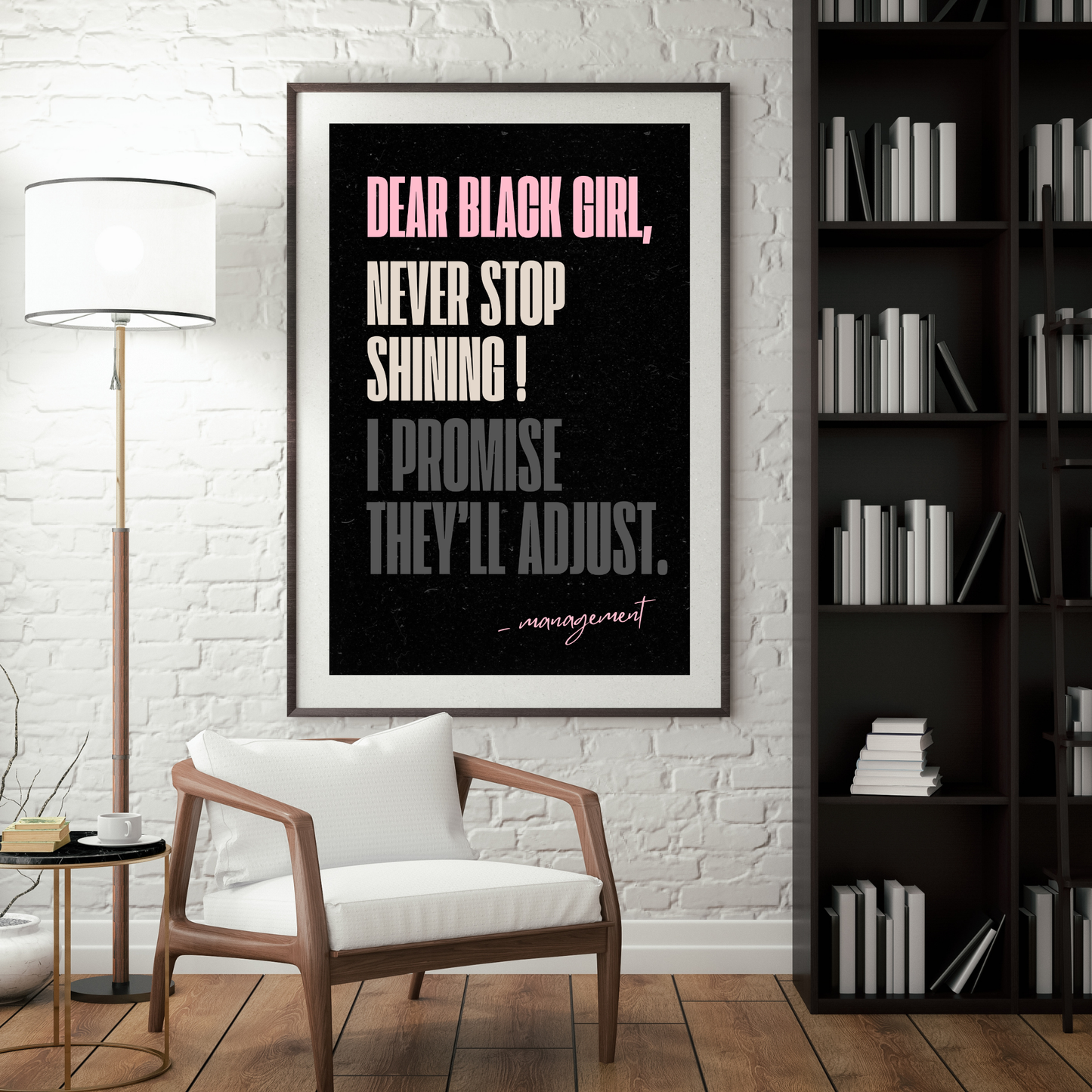 Never Stop Shining (Black)