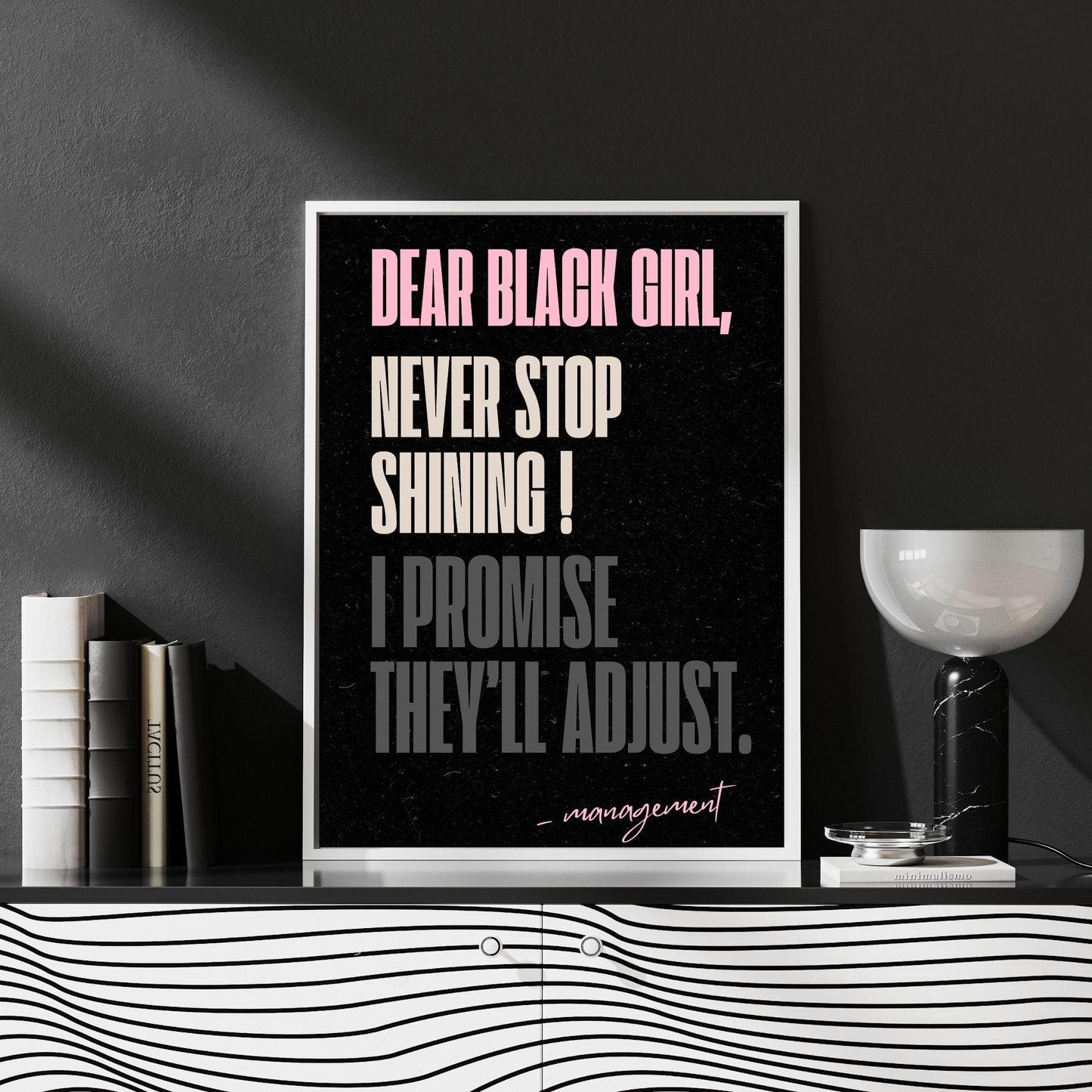 Never Stop Shining (Black)