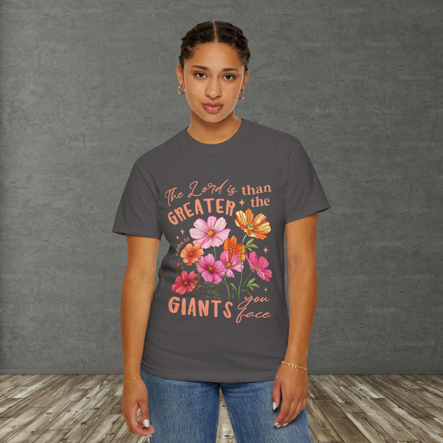 Inspirational Floral T-shirt