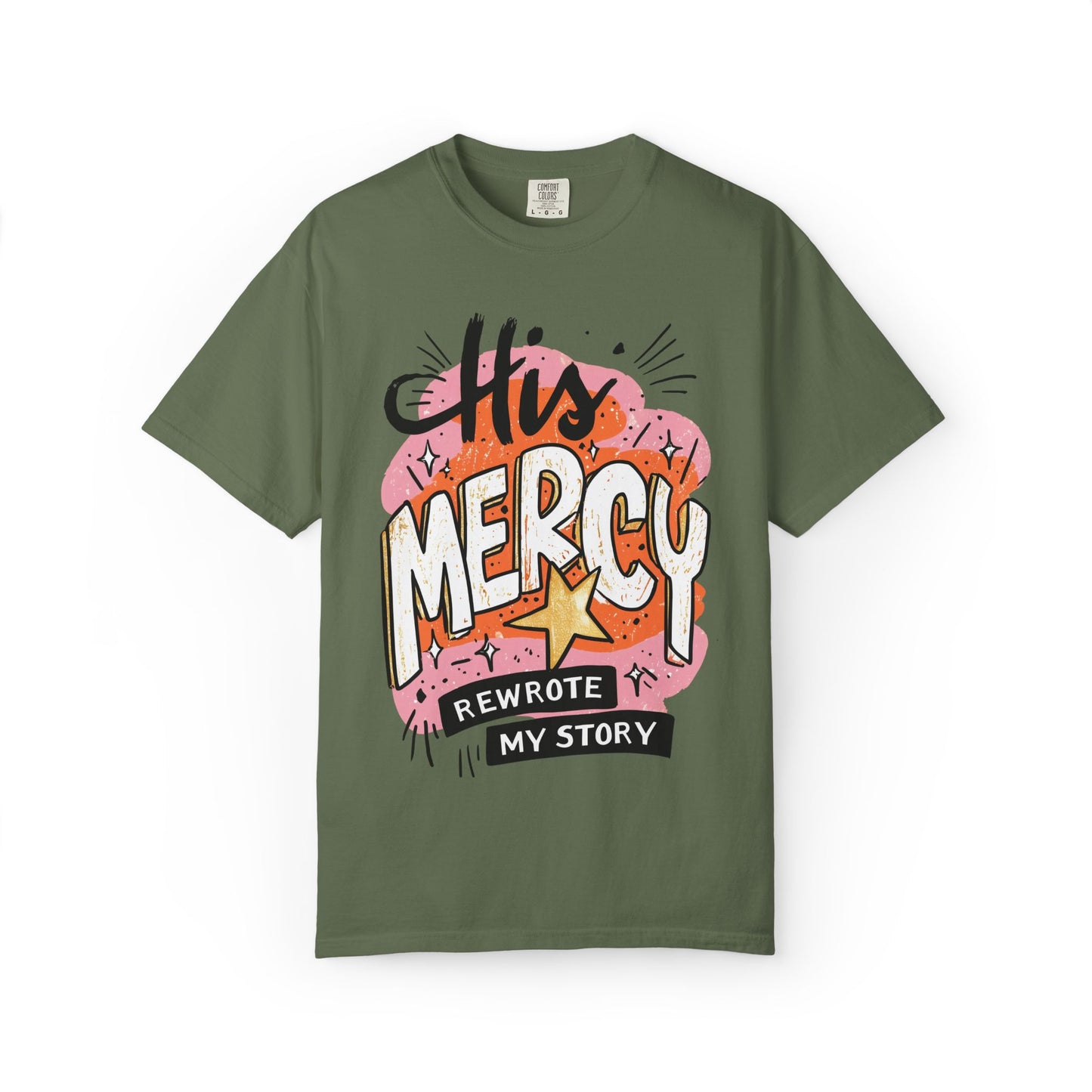 'His Mercy Rewrote My Story' Tee