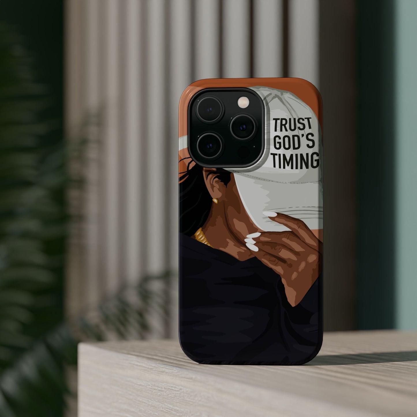 Trust God's Timing Phone Case
