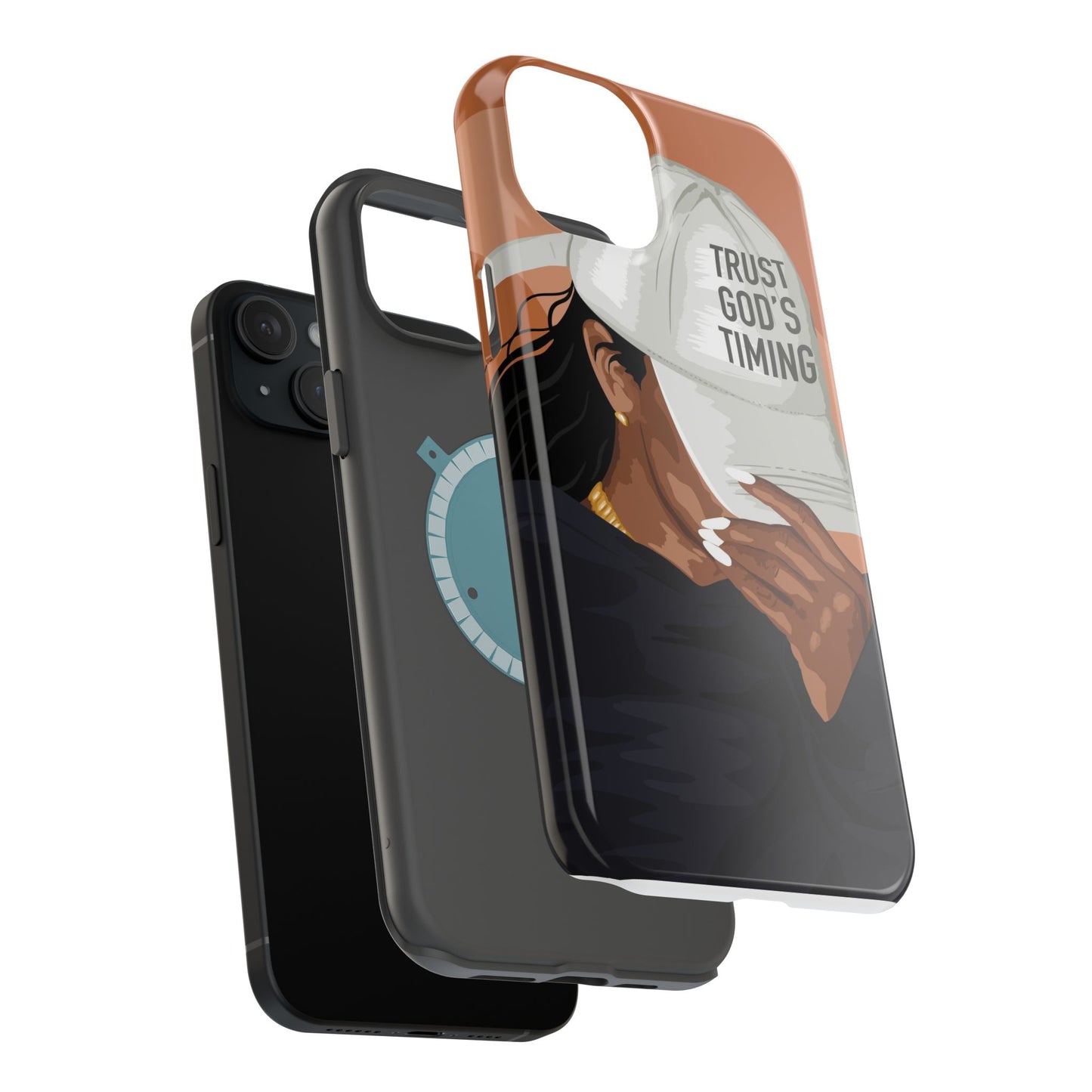 Trust God's Timing Phone Case