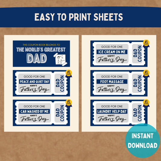 Father's Day Coupons (Print-At-Home)