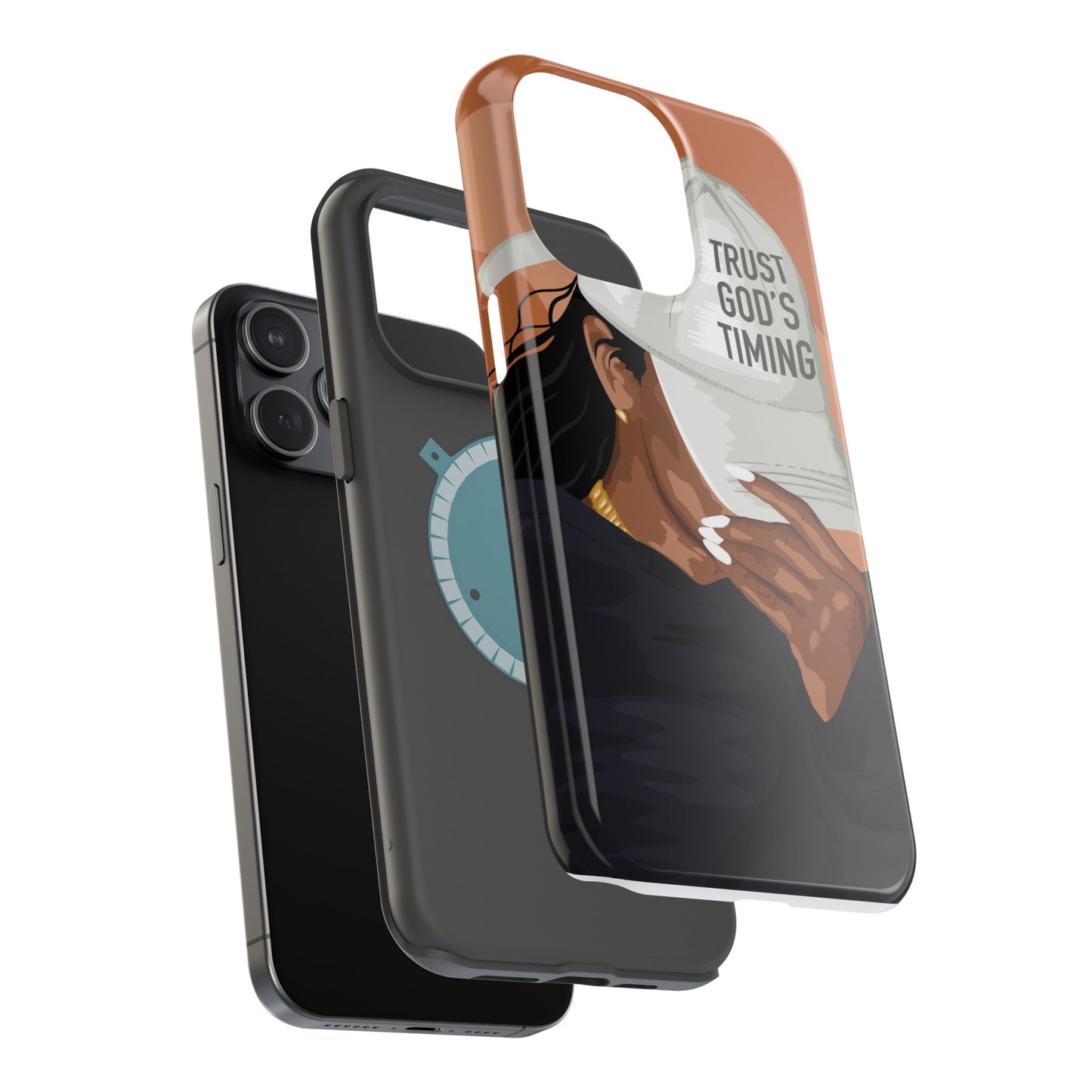Trust God's Timing Phone Case