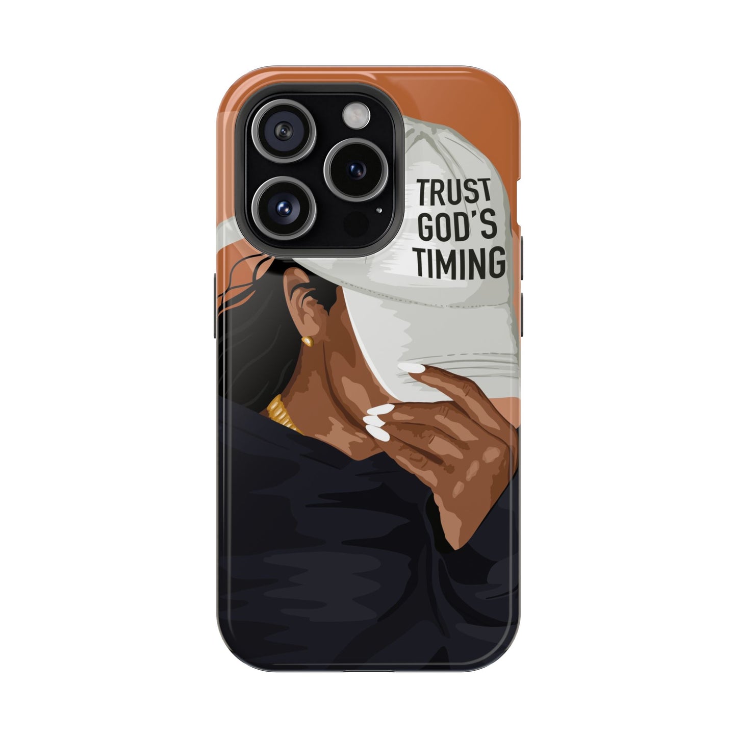 Trust God's Timing Phone Case
