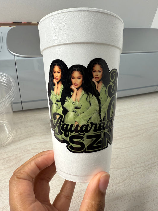Custom Foam Cups