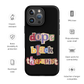 Dope Black Therapist iPhone Case