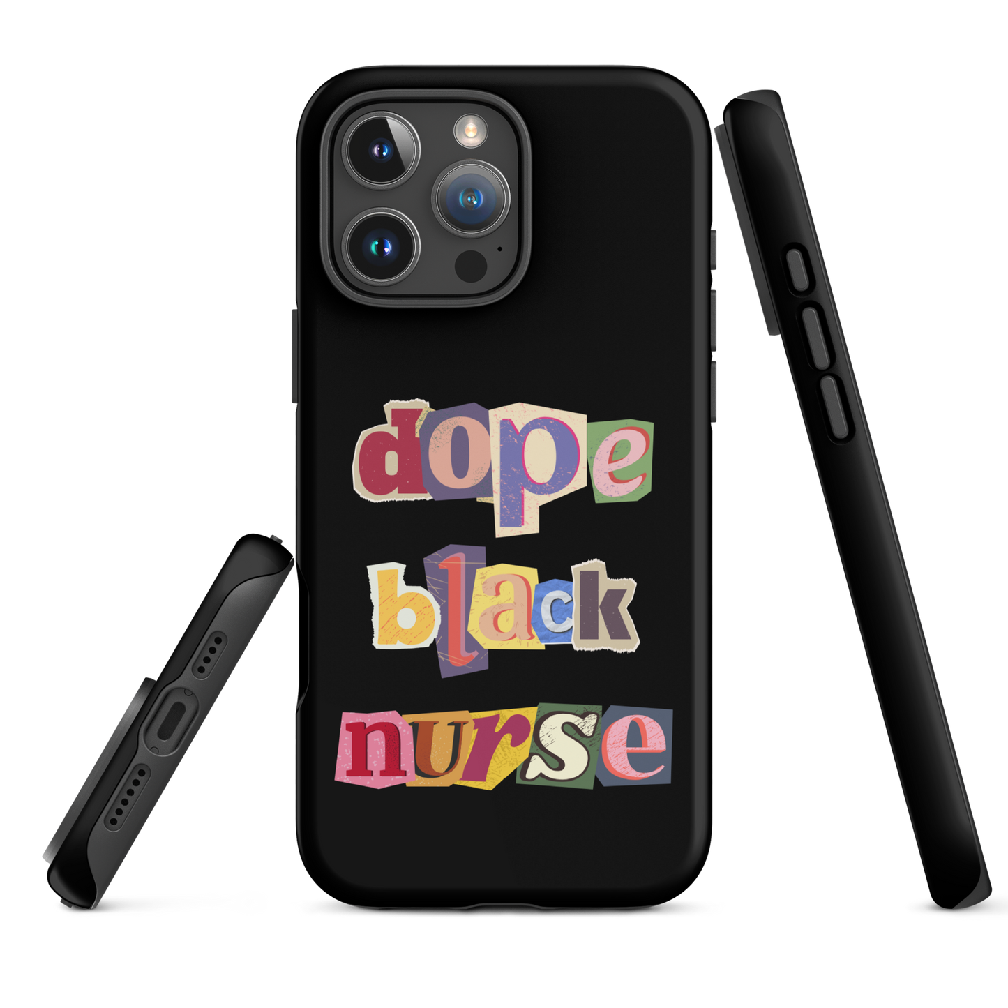 Dope Black Nurse iPhone Case