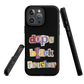 Dope Black Teacher iPhone Case