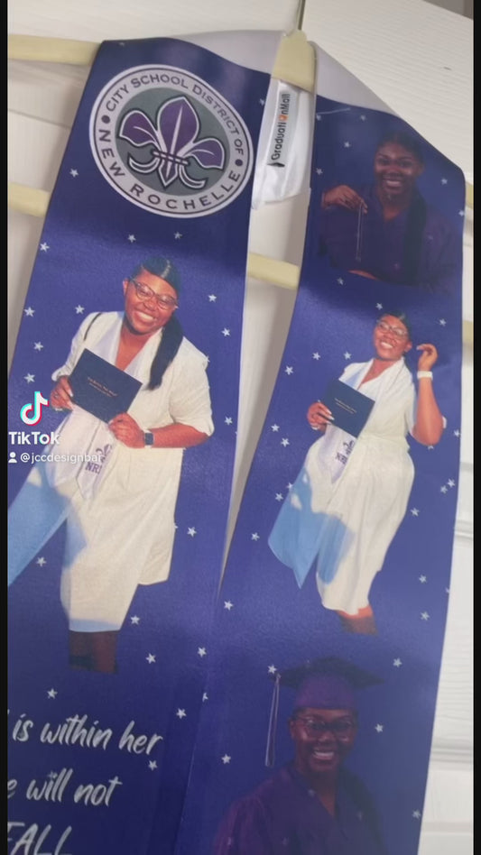 Custom Graduation Stole