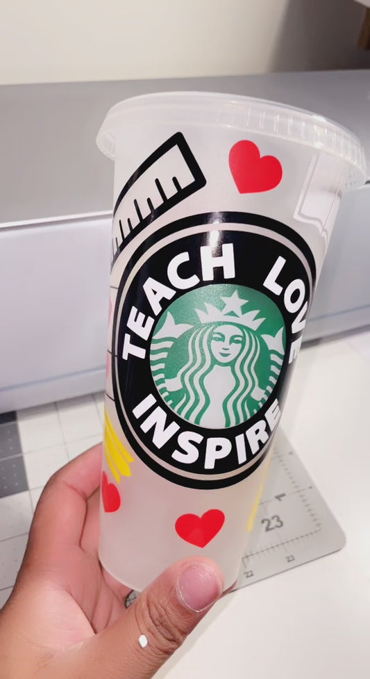 Teacher Starbucks Tumbler