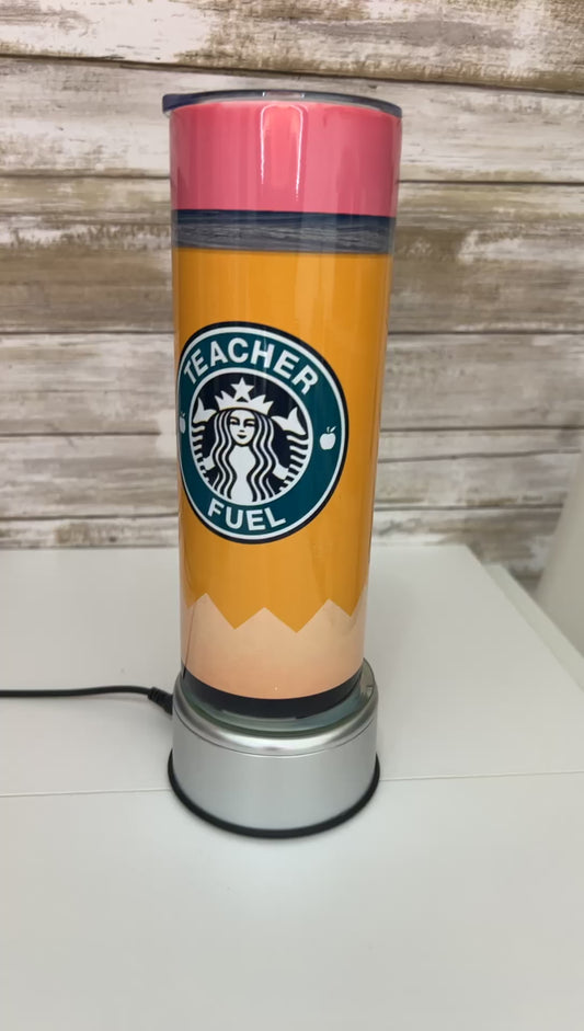 Teacher Pencil Tumbler