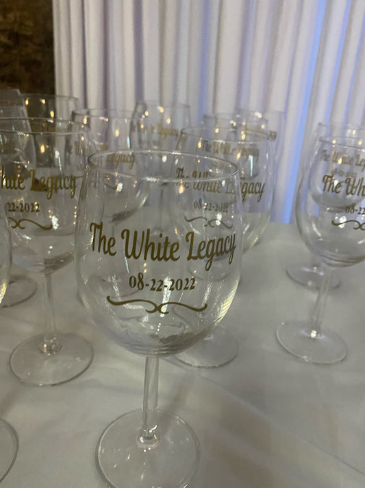 Custom Wine Glass