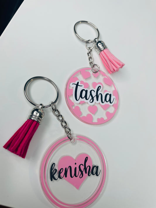 Custom Name Keychain