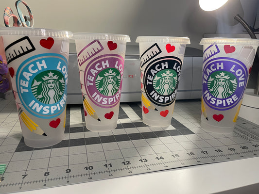 Teacher Starbucks Tumbler